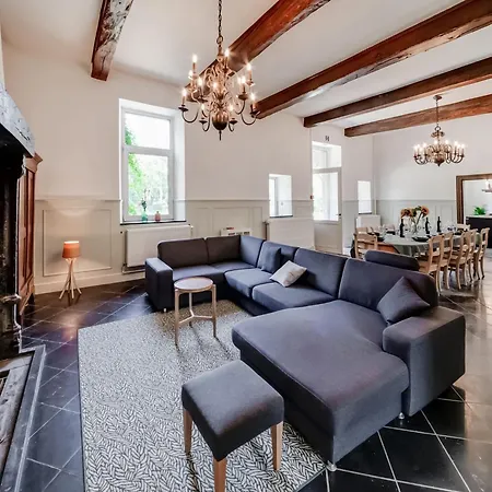 Castle In With Pond Garden * Ferrières