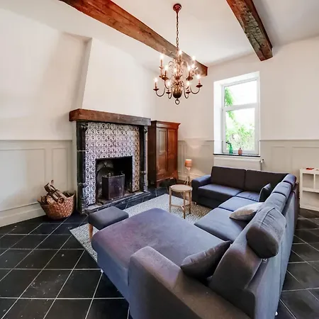 Castle In With Pond Garden Ferrières