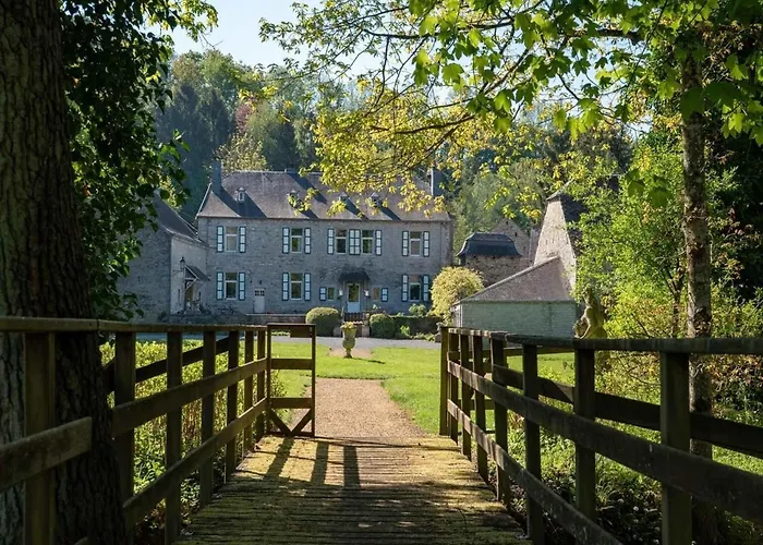 Castle In With Pond Garden